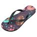 Buy Mnsruu Donut Flip-Flops - Chocolate Brown & Lemon Yellow | XS Home Hotel Spa & Travel Footwear for Men & Women - Buy Online on GoSupps.com