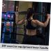 BESPORTBLE 2pcs Lever Handle Locking Doorway Pullup Bar Tension Rod Bar Strength Training Tool Exercise Bar Household Appliances Body Workout Bar Home Indoor Cable Accessories Iron To Rotate Black 50X3X3CM - Buy Online on GoSupps.com