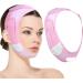 WLLHYF V Line Lifting Mask Reusable Double Chin Reducer Chin Strap Face Belts V Line Face Toning Belts Lift and Tighten Prevent Sagging Women pink - Buy Online on GoSupps.com