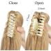 Ponytail Extensions Wavy False Pigtail With Elastic Band Horse Tail Synthetic Claw Clip In Ponytail Hair Extensions Hairpiece 14" Fake Blonde Hair for Women(Color:DIRTY BLONDE_14INCHES) 1 PC DIRTY BLONDE_14INCHES - Buy Online on GoSupps.com