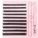 D.I.Y. Eyelash Extension Kit - 200pcs Individual Lash Clusters, D Curl Volume Cluster Lashes with Bond, Seal, Tweezers - Home Application | 80D Kit - Buy Online on GoSupps.com
