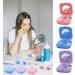 Portable Contact Lens Container Travel Set with Mirror - Pink - Buy Online on GoSupps.com