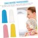 Minkissy 8-Piece Baby Silicone Toddler Toothbrush Set | Dog Dental Care Toy | Finger Toothbrush for Newborns & Pets | Multi-Color Options - Buy Online on GoSupps.com
