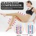 Ailaka Graduated Compression Pantyhose 20-30mmHg - High Waist Support Stockings for Varicose Veins & Edema - X-Large Beige (1 Pair) - Buy Online on GoSupps.com