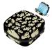 Women's napkin storage bag golden seahorse pattern menstrual cup portable women's bandages storage bags female menstruation first period bag