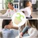 Buy Manual Massage Ball - Cute Flowerpot Scroll Roller for Neck Waist & Spine Relief - Ideal Mini Massager - Buy Online on GoSupps.com