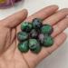 100g Bulk Natural Red Green Zoisite Tumbled Stones Quartz Crystal Gemstones Polished Specimen Home Decoration yuebang ERBDRGAZ - Buy Online on GoSupps.com