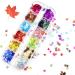 Shop Ahorn Leaves Nail Art Glitter Sequins - Autumn Maple Leaf & Makeup Decorations for Stunning Nail Designs - Buy Online on GoSupps.com