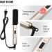 VOCOSTE Hair Straightener Brush - Fast Heating Anti-Scald Ceramic Hair Comb with 4 Temperature Settings | Ideal for Home & Travel | Champagne Color - Buy Online on GoSupps.com
