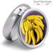 Travel-Friendly Banana Print Pill Box - 3 Compartment Portable Pill Organizer for Purse & Pocket - Buy Online on GoSupps.com