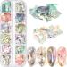 12 Colors Irregular Abalone Seashell 3D Nail Art Sequins - UV Gel Flake Mermaid DIY Nail Decor - Buy Online on GoSupps.com