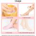 Moisturizing Socks for Soft Skin | ANGGREK Exfoliating Anti-Cracking Pedicure Socks (XL 42-44) - International Shipping Available - Buy Online on GoSupps.com
