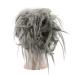 Messy Bun Hair Piece for Women Synthetic Tousled Updo Messy Bun Hair Pieces Hair Scrunchies Extensions with Elastic Band Ponytails Hair Extensions for Women Fake Hair Accessories for Women Girls DimGrey