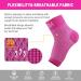 AVIDDA Plantar Fasciitis Compression Socks with Arch Supports - Pain Relief for Arthritis, Sports, Men and Women (Pink, Size L) - Buy Online on GoSupps.com
