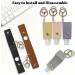 10PCS Hand Sanitizer Holders - 30ML Leather Keychain Cases for Travel Toiletries Shampoo & Lotion Bottles - Buy Online on GoSupps.com
