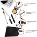 BELLIFFY 12pcs Brow Pencil Eyebrow Pen Cosmetic Supplies Powder Coffee Plastic Brow Pencil - Buy Online on GoSupps.com