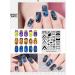 Shop KADS Halloween Nail Plates - Nail Art Stamping Kits with Pumpkin Bat & Skull Designs for DIY Decoration - Buy Online on GoSupps.com