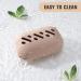 FERYES Large Silicone Makeup Sponge Holder - Portable Double Sided Beauty Blender Case in Khaki - Buy Online on GoSupps.com