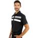 Savalino Men's Polo Shirt - Moisture Wicking & Quick Drying - Size S-5XL - Black - Buy Online on GoSupps.com
