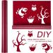 Maroon 12x5' Iron On Heat Transfer Vinyl Roll for T-Shirts, Hats, Clothing - HTV for Cameo, Heat Press Machines & Sublimation - Buy Online on GoSupps.com