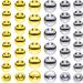 120 Pieces Memory Wire End Caps 3mm 4mm 5mm Stainless Steel Cord End Caps Half Drilled Beads Ball End Jewelry End Cap for Earrings Necklace Bracelet Jewelry Making DIY Crafts (Gold  Silver)