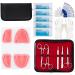 LVCHEN Dental Oral Practice Kit - Dental Training Kit with 4 Soft Silicone Oral Pad - 25 Pcs Set Practice Kit for Dentist Practice & Assistant Student Training Oral Suture Kit