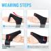 Shellvcase Reversible Thumb Brace - Fits Left & Right Hand - Women & Men - Black - Buy Online on GoSupps.com