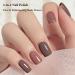 Nail Polish Set Quick Dry Nail Polish Long Lasting Nail Varnish 2 in 1 Nude & Brown Neutral Nail Polish set Non-sticky Natural No Need Cure Nail Polish DIY Nail Art Manicure at Home - Buy Online on GoSupps.com