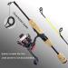 Aventik Ultra-Light Ice Fishing Rod - 61/66/71.1 cm Fast Action Durable & Elegant Design 2 Sec. + Extra Tip 1 Sec. Telescopic Rod for Pikeperch Perch Panfish & Trout - Buy Online on GoSupps.com