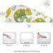 Buy Cute Chameleon Hair Towel 2 Pack | Super Absorbent Quick Dry Hair Turbans for Women & Girls - Buy Online on GoSupps.com