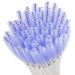300PCS Disposable Mascara Wands Spoolie Brush Crystal Eyebrow Brushes Eyelash Extension Applicator | Makeup Kits - White-Light Purple - Buy Online on GoSupps.com