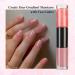 Quick Dry Pink Nail Polish 2 in 1 Glitter Nail Polish Set Long Lasting Glossy Easy to Apply No Need Cure Chip Resistant Nail Varnishes DIY Nail Art Gift for Women & Girls - Buy Online on GoSupps.com