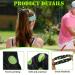Xunyee 20 Pcs Tennis Hair Ties - Elastic Scrunchie Rounds in Chiffon White and Black | No Crease Hair Accessories for Girls, Women, Tennis Players - Buy Online on GoSupps.com