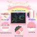 DEECAM 15-Inch Pink LCD Writing Board for Kids | Reusable Educational Tablet with Locking Function | Perfect Gifts for Boys & Girls - Buy Online on GoSupps.com