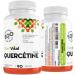 PlantVital Quercetin 1000mg Per Day - Quercetin supplements as a potent source of Antioxidant and Blood Vessel Protection - Made in Canada - Easy to swallow - 45 Days Supply - 90 Vegan Capsules. 90 count (Pack of 1) - Buy Online on GoSupps.com