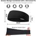 Flintronic Unisex Sport Headband - Anti-Slip Elastic for Running CrossFit & Fitness - 2 Pack #1 Black - Buy Online on GoSupps.com