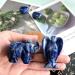 Xiannvxi 38mm Blue Sodalite Guardian Angel Figure | Healing Crystal Gemstone Statue | Reiki Gift & Polished Stone Decor - Buy Online on GoSupps.com