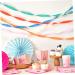 Ciieeo 7 Rolls Crepe Roll Paper - Peach Decorations Halloween Streamers Wedding Decor & Craft Party Supplies - Buy Online on GoSupps.com