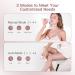 IPL Hair Removal Device with Ice Function | Unlimited Flash & 3 Modes | Effective Laser for Body Face Armpits & Bikini - A-Rosa White - Buy Online on GoSupps.com