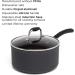 Ecolution Symphony 3Qt Nonstick Saucepan with Cool-Touch Handle - Dishwasher Safe, Grey - Buy Online on GoSupps.com