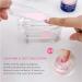 AMAZDIP 2-in-1 Dip Powder Recycling Tray System with Scoop and French Tip Tray - Mess-Free Nail Art Glitter Powder Saver with Cleaning Brush - Clear - Buy Online on GoSupps.com