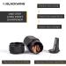 Blackwing One-Step Long Point Sharpener  German Steel Blade  Creates Sharp Long Curved Point  Easy to Use  Black  Pack of 1 - Buy Online on GoSupps.com