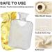 NAANLE Cartoon Fruit Banana Bottle - 2L Transparent Hot Water Bottle for Bed & Pain Relief | Heat & Cold Therapy - Buy Online on GoSupps.com