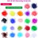 22-Piece Colorful Chiffon Juggling Scarves & Silk Towels Set - Perfect for Dance Gymnastics and Sensory Play - 60x60cm - Buy Online on GoSupps.com