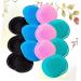 Sewoart 12th Hair Brush - Black Silicone Shampoo & Scalp Massage Comb for Salon Cleaning - Buy Online on GoSupps.com