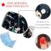 Parrot White Print Surgical Caps Hats - 2PCS Women's Bouffant Working Hat with Ponytail Holder - Pattern 03 - Buy Online on GoSupps.com