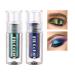 SUSIKEKI Liquid Glitter Eyeshadow Chameleon Multichrome Metallic Shimmer Eye Shadows for Bold Smokey Makeup Looks Long Lasting Quick Drying Opaque Sparkling Korean Makeup Kits(3 & 4) Green + Blue