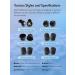 6 Pairs Noise Cancelling Ear Plugs - 40db High NRR for Sleep, Travel, Studying - Comfortable & Quiet Noise Reduction Earplugs in Black - Buy Online on GoSupps.com