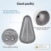 Thkfish Fishing Accessories Set - No Roll Sinker Lead Weights for Walleye Rigs | 10pcs/5pcs 1.8oz (50g) - Premium Quality Fishing Sinkers - Buy Online on GoSupps.com