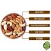 Buy Nut Mix of Nature: Almonds Hazelnuts Cashews Pecans & Walnuts - All-Natural 500g to 5kg Student Feed Mix in Practical Bucket - Buy Online on GoSupps.com